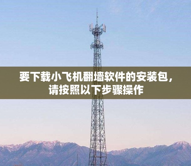 要下载小飞机翻墙软件的安装包,请按照以下步骤操作