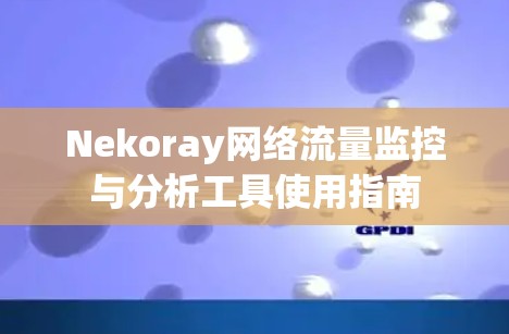 Nekoray网络流量监控与分析工具使用指南