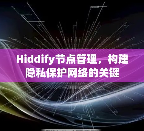 Hiddify节点管理，构建隐私保护网络的关键