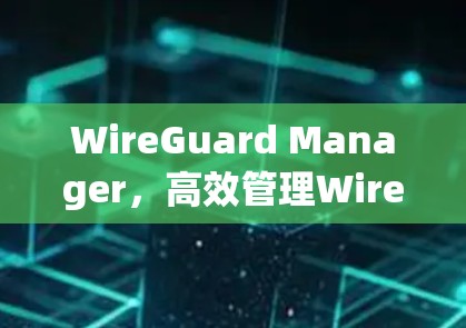 WireGuard Manager,高效管理Wireless网络的利器 WireGuard Manager,高效管理Wireless网络的利器