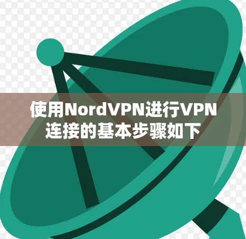 使用NordVPN进行VPN连接的基本步骤如下