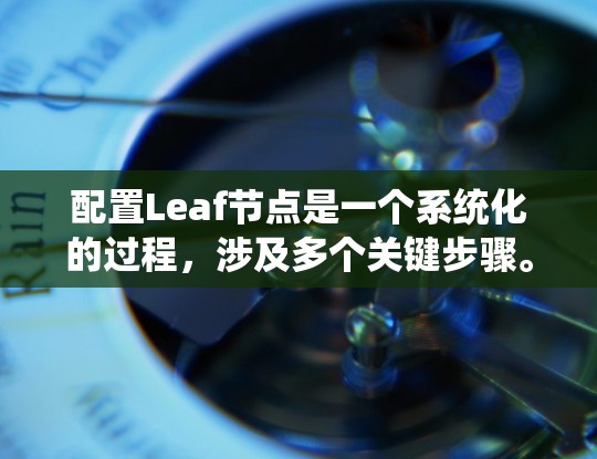 配置Leaf节点是一个系统化的过程,涉及多个关键步骤。以下是详细的步骤指南 配置Leaf节点是一个系统化的过程,涉及多个关键步骤。以下是详细的步骤指南