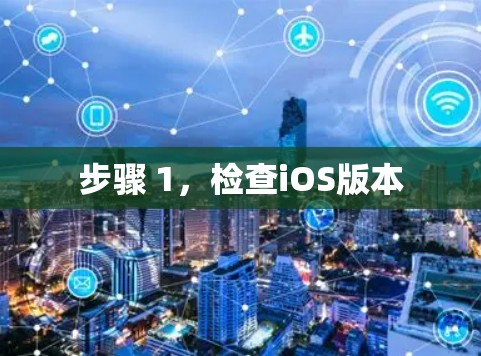 步骤 1,检查iOS版本