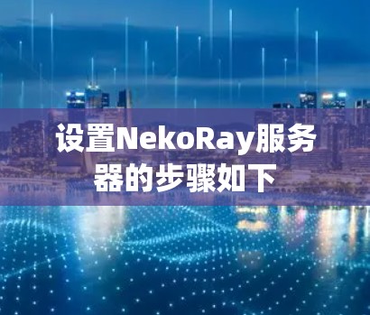设置NekoRay服务器的步骤如下 设置NekoRay服务器的步骤如下
