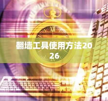 翻墙工具使用方法2026 翻墙工具使用方法2026