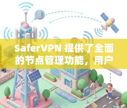 SaferVPN 提供了全面的节点管理功能,用户可以在控制面板中查看和管理各个服务器节点。以下是关于 SaferVPN 节点管理的详细说明