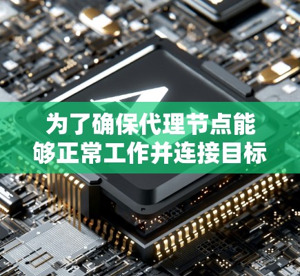 为了确保代理节点能够正常工作并连接目标服务器，可以按照以下步骤进行测试