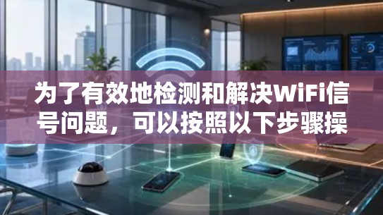 为了有效地检测和解决WiFi信号问题，可以按照以下步骤操作