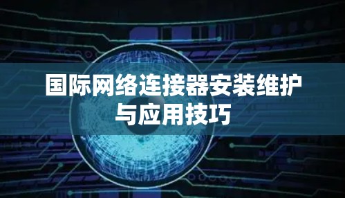 国际网络连接器安装维护与应用技巧 国际网络连接器安装维护与应用技巧