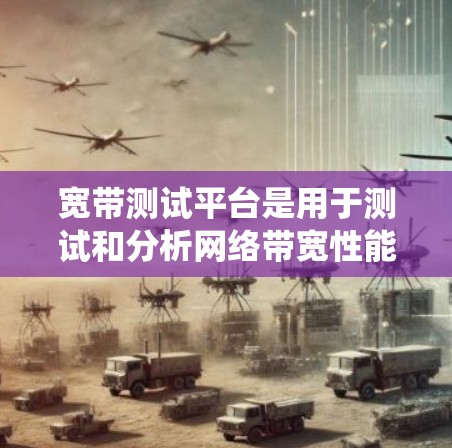宽带测试平台是用于测试和分析网络带宽性能的工具或系统,旨在评估网络连接的实际数据传输速率。以下是关于宽带测试平台的详细介绍