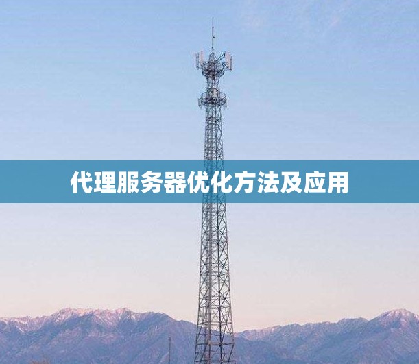 代理服务器优化方法及应用 代理服务器优化方法及应用