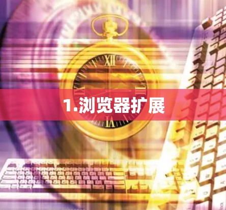 1.浏览器扩展 1.浏览器扩展