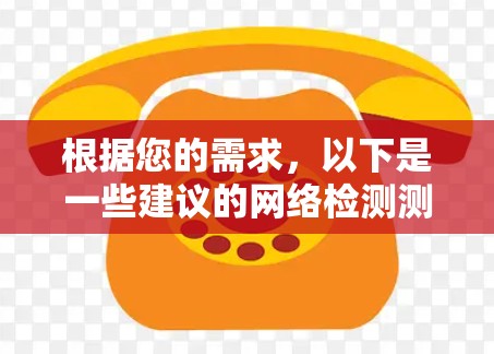 根据您的需求，以下是一些建议的网络检测测速工具和步骤