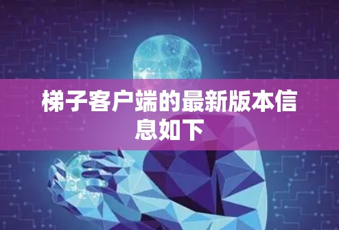 梯子客户端的最新版本信息如下