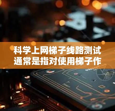 科学上网梯子线路测试通常是指对使用梯子作为隐蔽通信工具的线路进行安全性、可靠性和隐蔽性的测试。以下是一些常用的测试方法和工具 科学上网梯子线路测试通常是指对使用梯子作为隐蔽通信工具的线路进行安全性、可靠性和隐蔽性的测试。以下是一些常用的测试方法和工具