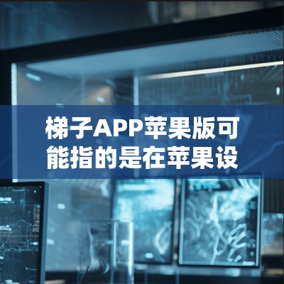 梯子APP苹果版可能指的是在苹果设备上使用梯子应用程序的版本。如果你想在苹果设备上使用梯子APP，可能需要以下步骤