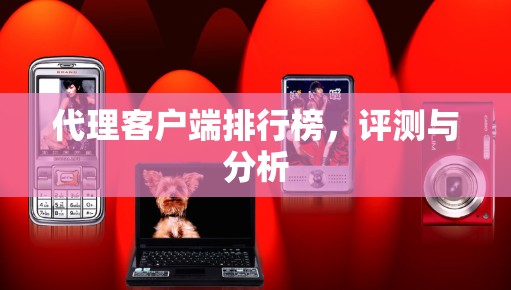 代理客户端排行榜，评测与分析