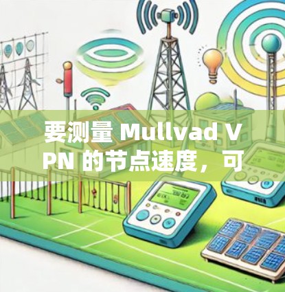 要测量 Mullvad VPN 的节点速度,可以按照以下步骤进行