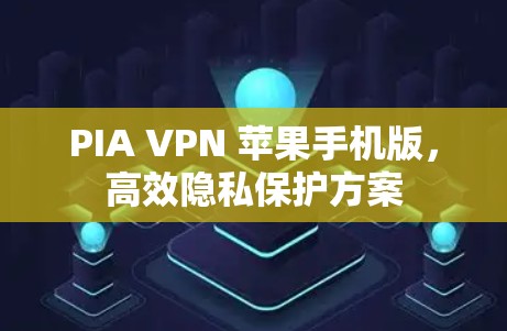 PIA VPN 苹果手机版,高效隐私保护方案