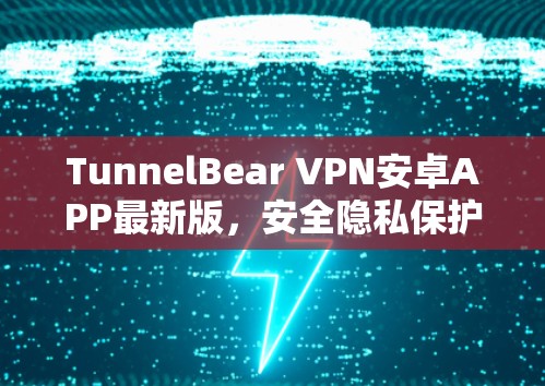 TunnelBear VPN安卓APP最新版，安全隐私保护的最佳选择