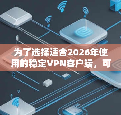 为了选择适合2026年使用的稳定VPN客户端，可以从以下几个关键因素进行评估
