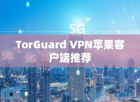 TorGuard VPN苹果客户端推荐 TorGuard VPN苹果客户端推荐