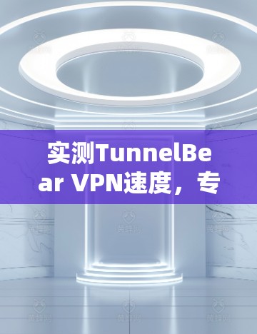 实测TunnelBear VPN速度,专业评测与建议