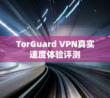 TorGuard VPN真实速度体验评测