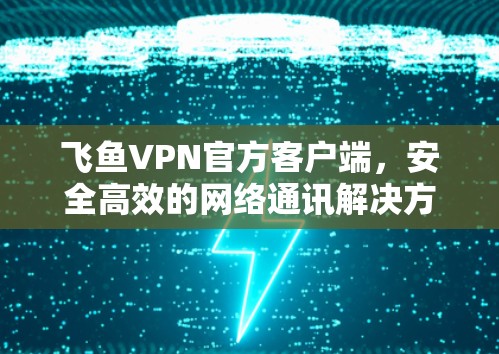 飞鱼VPN官方客户端，安全高效的网络通讯解决方案